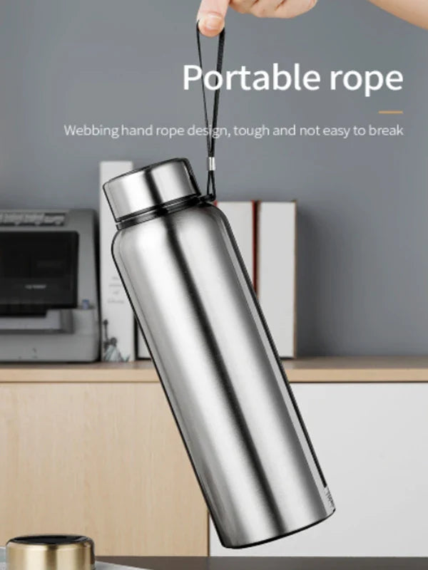 1000ML Smart Thermos Bottle with Temperature Display – Intelligent Vacuum Flask for Hot & Cold Water, Tea, Coffee