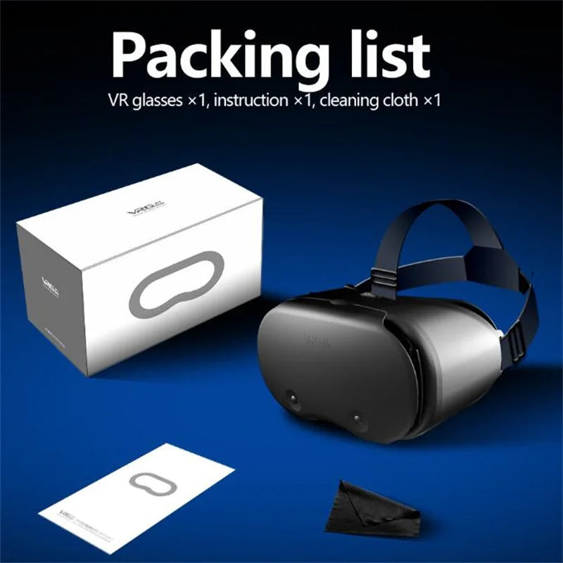 VRGpro X7 3D VR Headset – Virtual Reality Glasses Box for iOS & Android 5-7" Phones with Wireless Controller