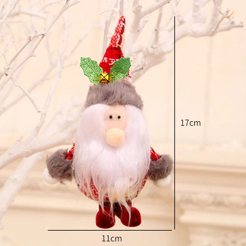 Red Star Christmas Tree Ornament – DIY Xmas Pendant New Year Party Gift Home Decor Noel Navidad