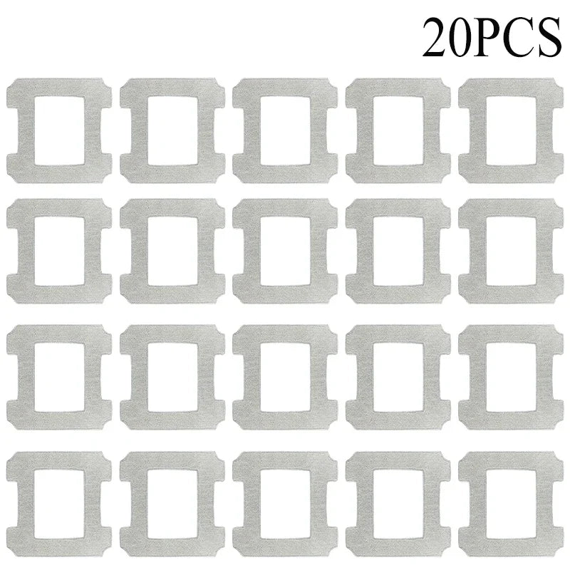 Washable Microfiber Mop Pads for Ecovacs Winbot W1/W1 Pro/W2/W2 Omni – Window Cleaning Robot Replacement Accessories