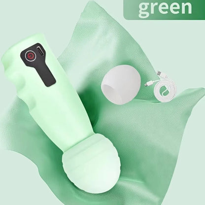Adjustable Mini Fascia Massager – Soft, Wear-Resistant Deep Tissue Head Massage Device with 4-Speed Comfort