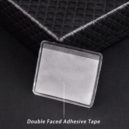 50pcs Clear Self-Adhesive Pouches – Necklace Chain Display Bags, Jewelry Storage & Loose Supply Holder