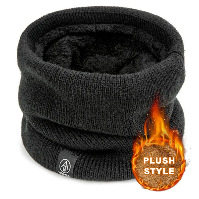 Fashion Soft Knitted Neck Warmer – Sport Scarf for Men and Women – Winter Face Cover, Cold-Proof Collar for Skating and Running