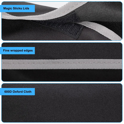 Car Trunk Organizer & Backseat Storage Bag – High Capacity Multi-Use Oxford Seat Back Organizer for Automobile Interior
