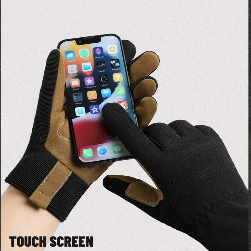 High Performance Work Gloves for Men & Women – Multi-Purpose Light Duty, Breathable, Touchscreen, Excellent Grip