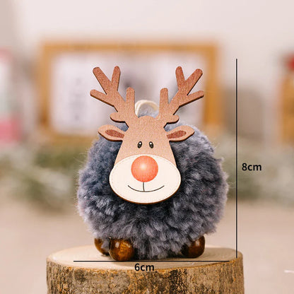 Red Star Christmas Tree Ornament – DIY Xmas Pendant New Year Party Gift Home Decor Noel Navidad