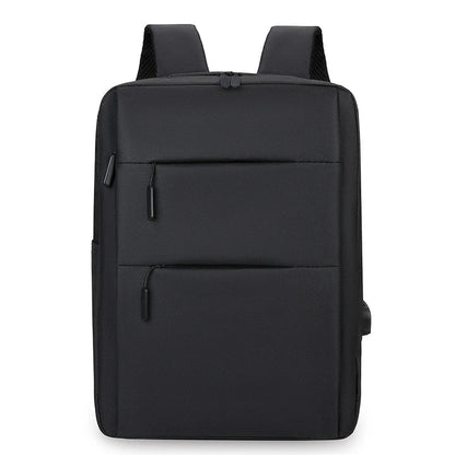 Multi-Layer Zipper Laptop Backpack 13–15 Inch – Business Travel Computer Bag for Men & Women
