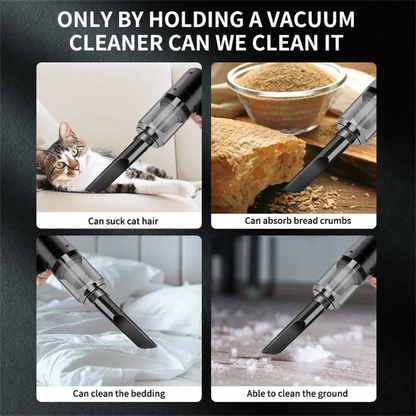 15000PA Handheld Cordless Vacuum – High-Power Compressed Air Dust Collector & Mini Car Cleaner