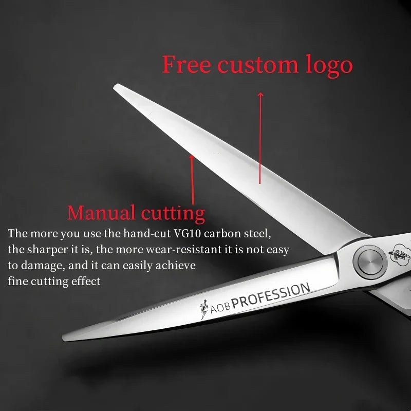 HISADA Professional Hairdressing Scissors – 6.0 Inch VG10 Barber Scissors for Salon Hair Cutting