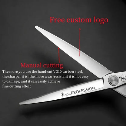 HISADA Professional Hairdressing Scissors – 6.0 Inch VG10 Barber Scissors for Salon Hair Cutting
