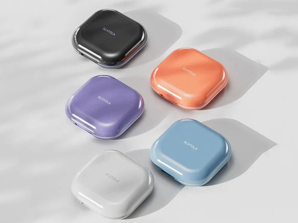 Mini Travel Pill Box — Lightweight 4 Compartment Pocket Medicine Organizer