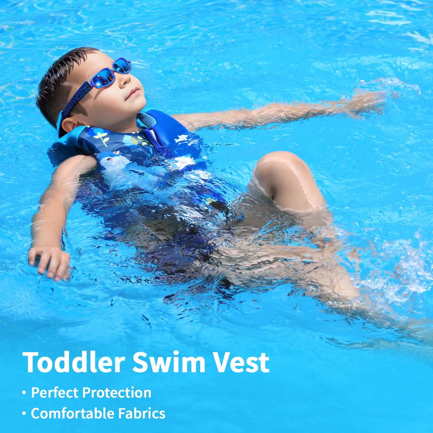 Gogokids Kids Life Jacket – Neoprene Float Vest for Toddlers, Swim Training & Buoyancy Swimwear