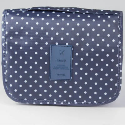 Waterproof Hanging Travel Makeup Bag – Bathroom Cosmetic Organizer for Men & Women