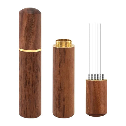 Stainless Steel Needle Distributor Coffee Tamper – Espresso Mixer, Leveler & WDT Tool for Barista Accessories