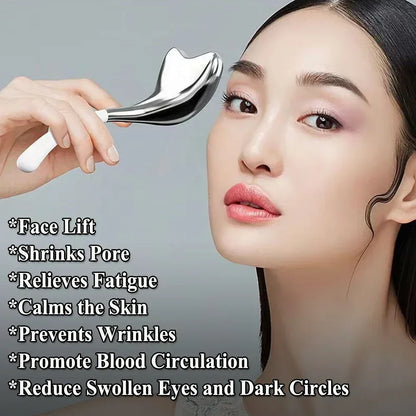 Ice Globes for Face — Luxury Rose Gold Cryo Sticks, Cold & Heat Relief Facial Massage Roller, Beauty Tool & Birthday Gift