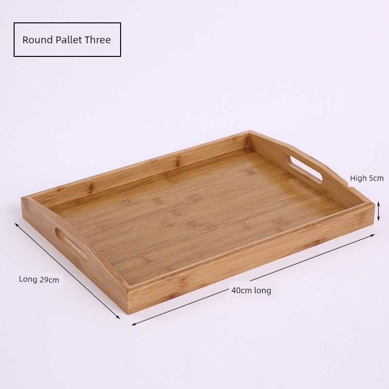 Rectangular Bamboo Tray – Household, Restaurant & Hotel Satchel Serving Tray