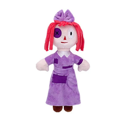 The Amazing Digital Circus Plush — Pomni & Jax Cute Stuffed Animal Dolls, Birthday & Christmas Gift for Kids