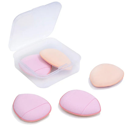 5/10PCS Mini Finger Puff Sponges – Small Air Cushion Makeup Applicators for Foundation & BB Cream