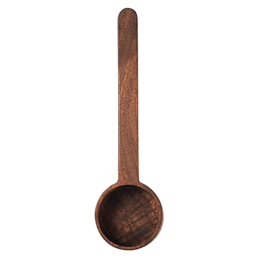 Wooden Measuring Spoon Set for Kitchen – Tea, Coffee, Sugar & Spice Scoops Cooking Tools