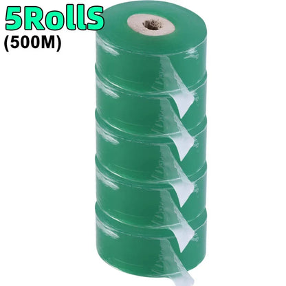 PE Grafting Tape Film - Stretchable Self-Adhesive Garden Tree Plant Grafting Wrap Roll