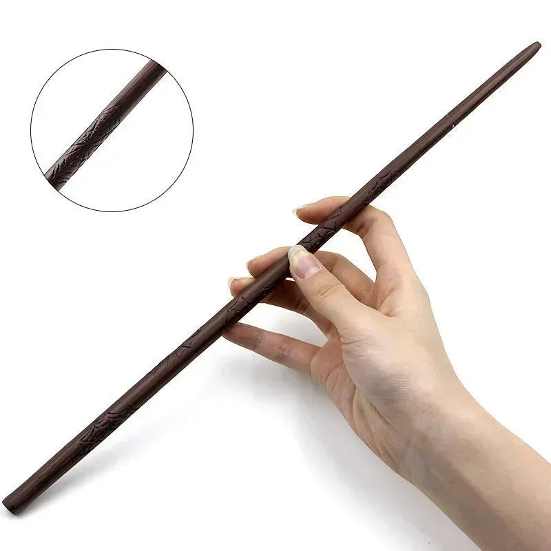 Anime Cosplay Magic Wand - Metal Core Fantasy Toy Prop & Wizard Decoration Accessory