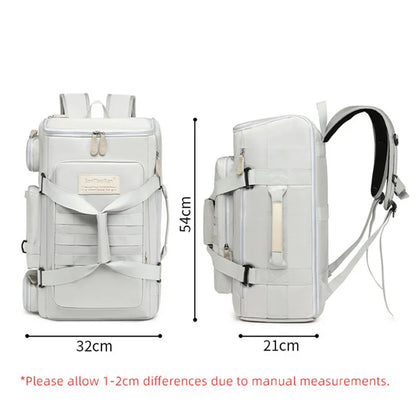 Large Capacity Gym Bag – Travel Backpack with Wet/Dry Separation, Shoulder Bags for Yoga, Fitness & Outdoor Sports