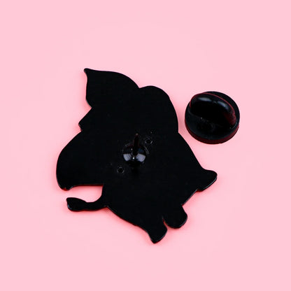 Mermaid Enamel Pins – Kawaii Fox Cartoon Brooches for Clothes, Backpacks & Gifts