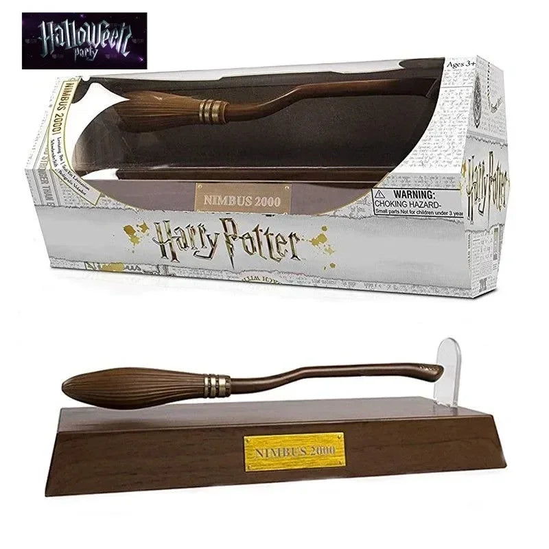 Haries Cosplay Prop Levitating Harry Potter Broomstick – Nimbus 2000 & Firebolt Model, Magic Trick Toy & Collectible Gift