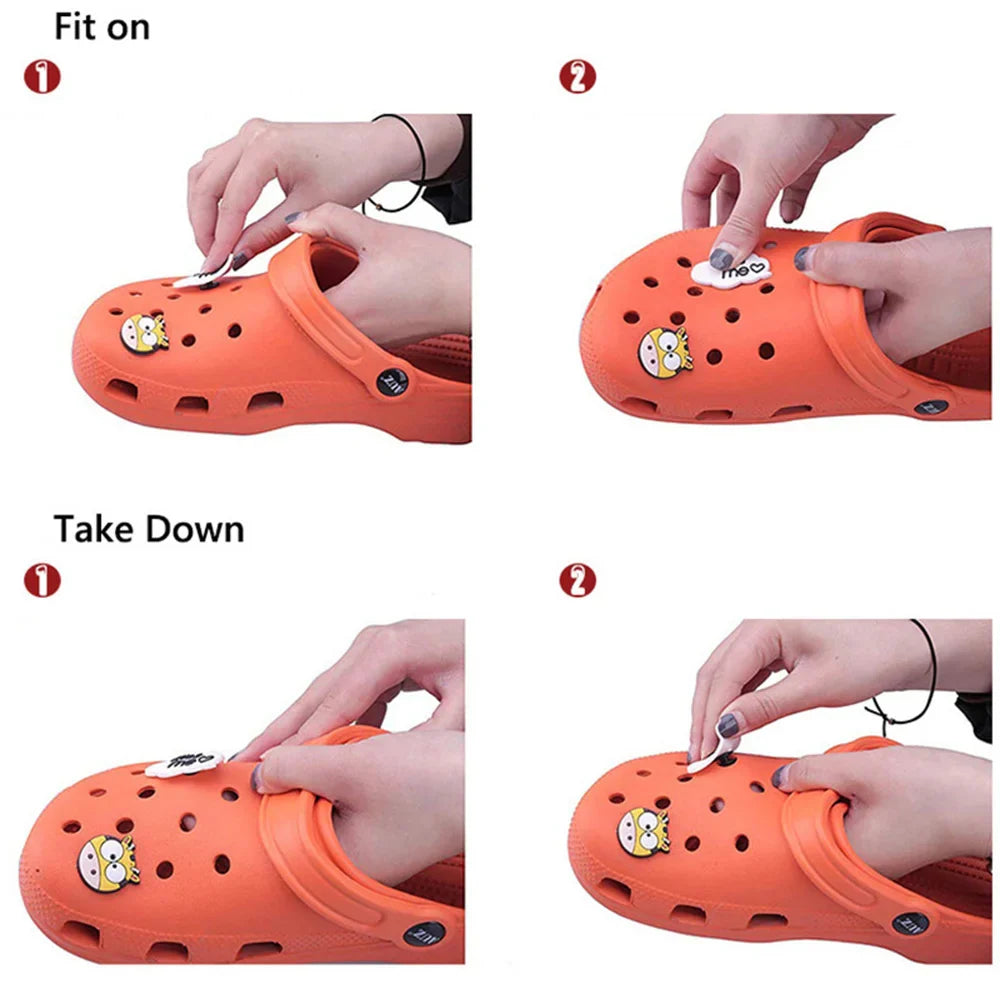 13Pcs Disney Spider-Man Shoe Charms – Cartoon Superhero Accessories for DIY Sandals & Kids Gifts