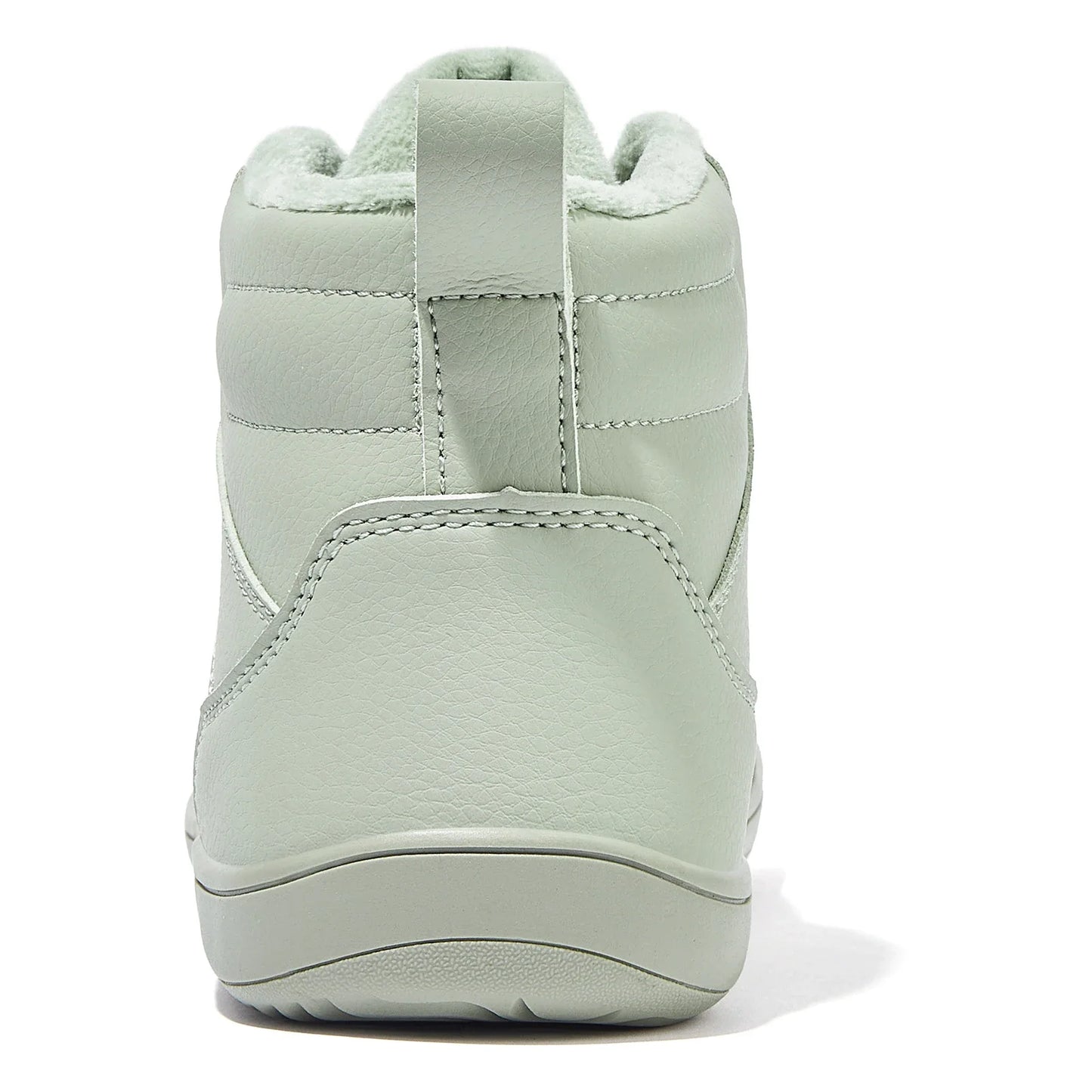 HOBIBEAR Unisex Winter Barefoot Shoes - Faux Fur Lined, Wide Toe Box, Lace-Up Ankle Sneakers in Artificial Leather