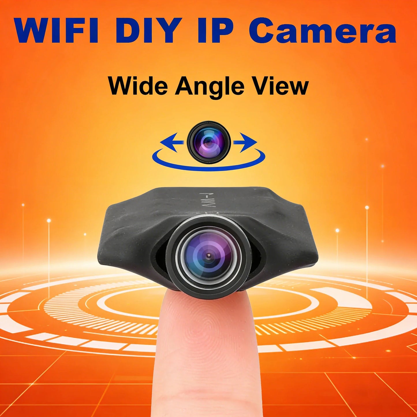 1080P WiFi Mini Camera Module – HD Wireless Security Cam with Motion Detection, Remote Viewing & Home Surveillance Recording