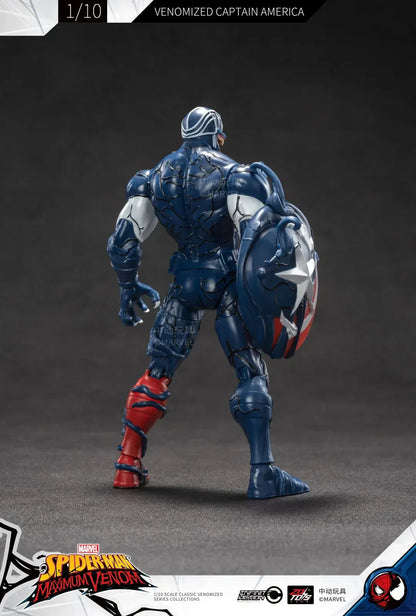 ZD 1/10 Marvel Legends Action Figures – Venom, Spider-Man, Iron Man, Thanos, Captain America, Black Panther Toy