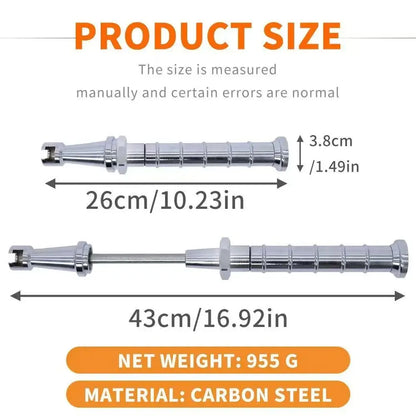 26-42CM Telescopic Car Dent Pull Hammer – Mini Sliding Hail Damage Repair Tool with Anti-Slip Handle