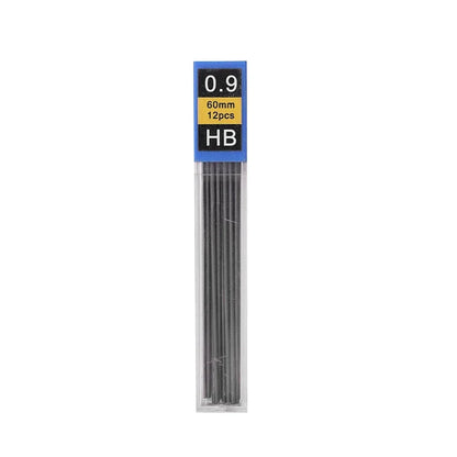 Mechanical Pencil Lead Refill Set 0.3–2.0mm HB – Multi-Size Press Automatic Pencil Leads for Drawing, Painting & Student Stationery