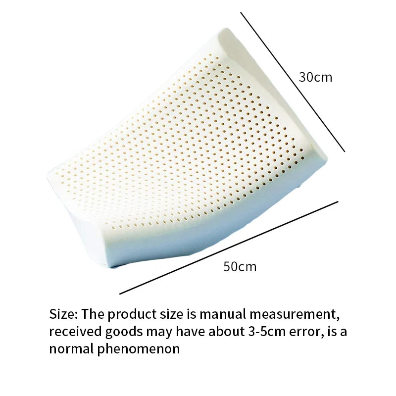 Thai Natural Latex Memory Pillow — Adult Cervical Sleeping Pillow for Home & Dormitory
