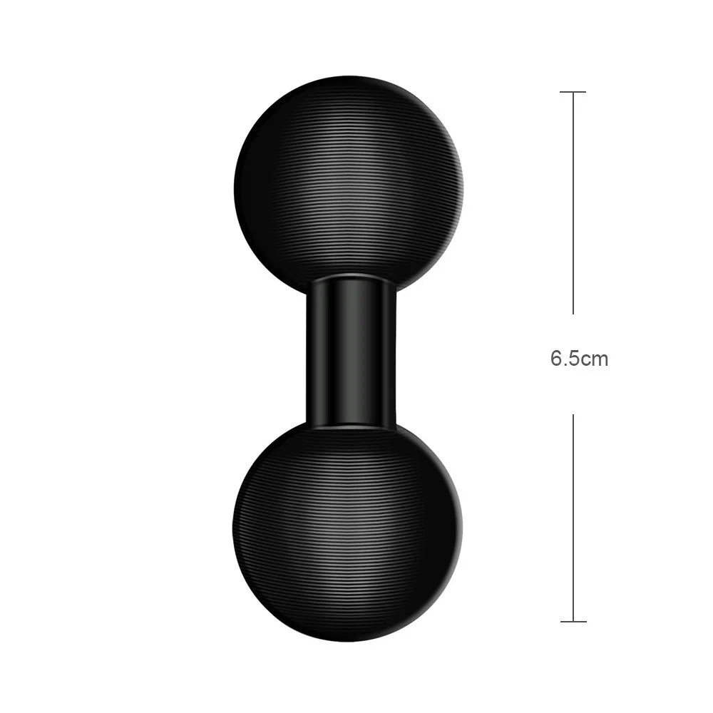 1" Ball Head Car & Motorcycle GPS Holder Mount – 10mm Base for GoPro, Yi, Insta360 & Phone Accessories