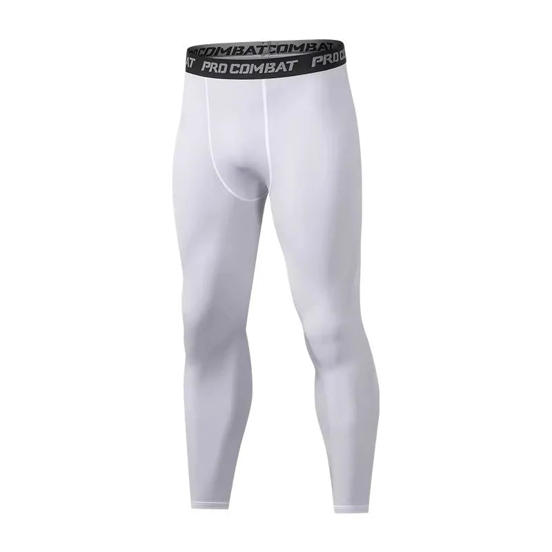 Men’s Compression Pants Cool Dry Tights – Athletic Running Baselayer Leggings for Sports, Workout & Fitness Training