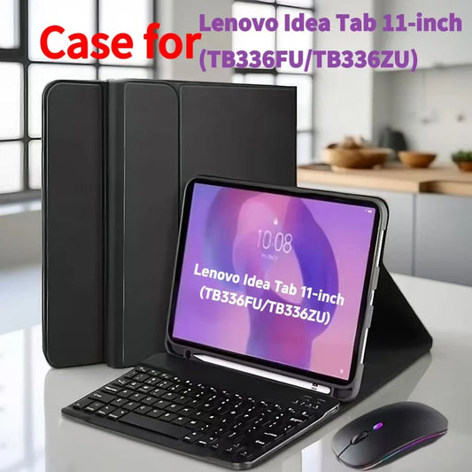 Lenovo Idea Tab 11" TB336FU/ZU Case with Wireless Bluetooth Removable Keyboard Cover