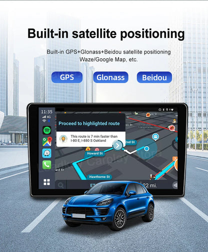 Carlinkit CarPlay AI TV Box Plus — Android 13, 8+128GB, 8-Core QCM6656125, Wireless CarPlay & Android Auto with YouTube, Netflix, 4G LTE