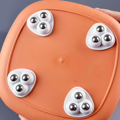 4PCS Universal Self-Adhesive Rotating Wheels – Noise-Free Pulley Set for Trash Cans, Kitchen & Small Appliances