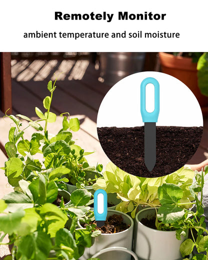 Tuya Smart Zigbee Soil Tester – Temperature & Humidity Meter, Garden Automation Irrigation Sensor