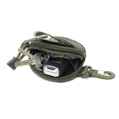 Tactical Wallet Pocket - 1000D Military Accessory Bag for Portable Money, Coin, and Key Storage - Waist Bag for Hunting and Camping Adventures