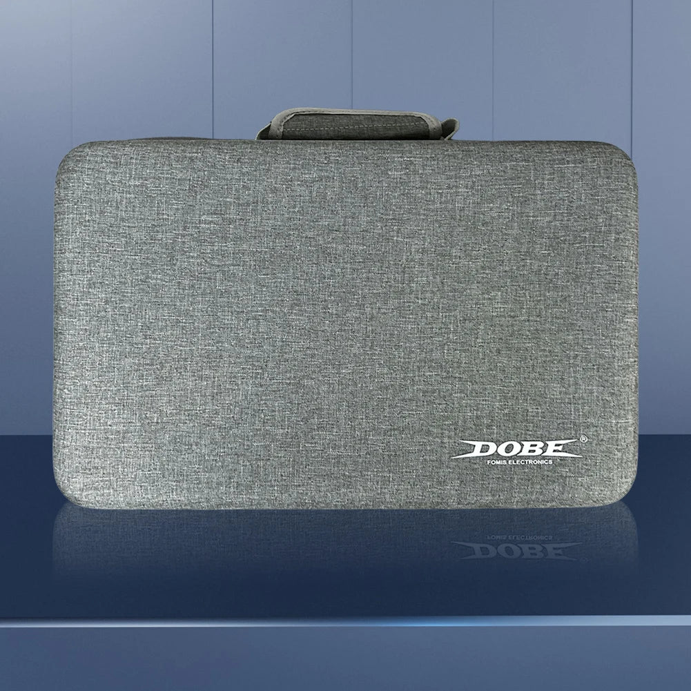 Hard Shell Carrying Case for PS5 Slim — Storage Bag for Console, Controllers & Accessories