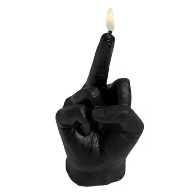 Creative Middle Finger Scented Candle – Funny Quirky Home Decor & Birthday Gift Ornament