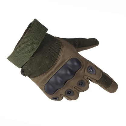 Tactical Military Gloves – Anti-Slip Combat & Shooting Gloves for Men, All Finger Design for Bicycle & Outdoor Use