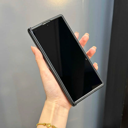 MagSafe-Compatible Case for Samsung Galaxy Z Fold 7 – Translucent Hinge, Shockproof Folding Cover with Magnetic Wireless Charging