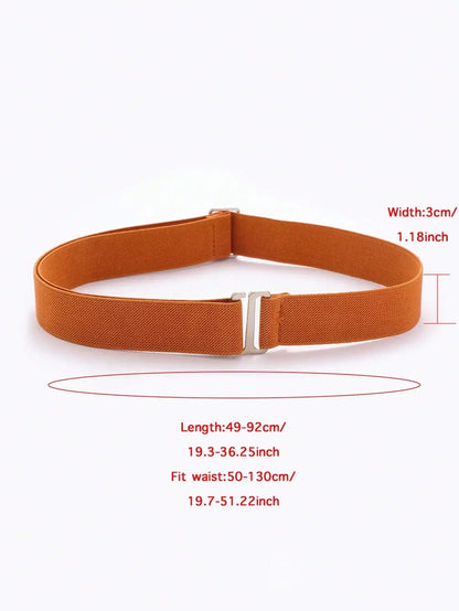 Women’s Adjustable Elastic Pants Belt – Comfortable One-Size Anti-Slip Waistband, Fits Most