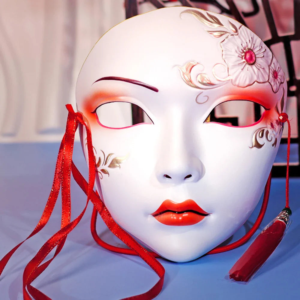 Cosplay Anime Beauty Mask – Carnival & Party Mask for Role Play, DIY Decorations & Costume Accessories
