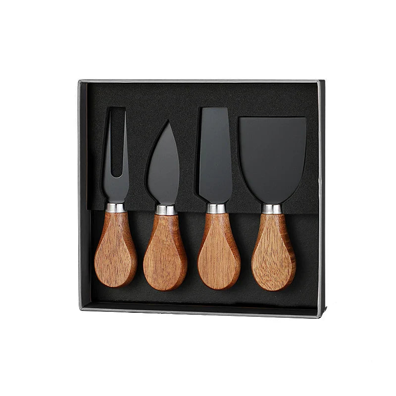 Leeseph Cheese Knives Set – Stainless Steel Cutlery for Charcuterie Boards, Kitchen Gadgets Collection