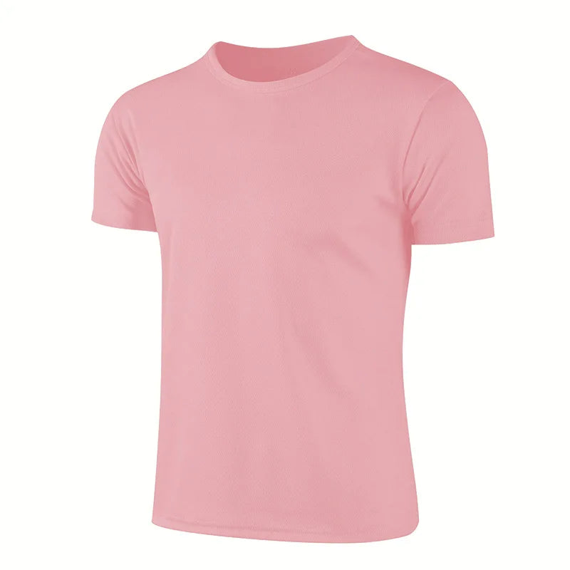 Men's & Women's Quick-Dry Sports T-Shirt - Breathable Short Sleeve Gym, Running & Fitness Training Shirt